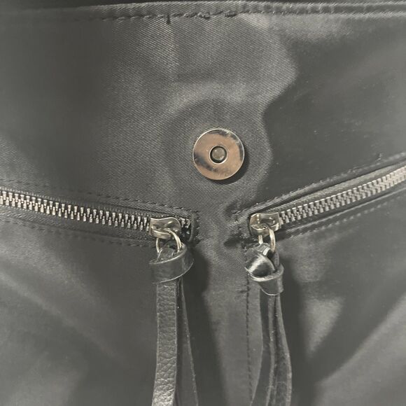 Botkier New York Mini Trigger Backpack Black Faux Leather NWT